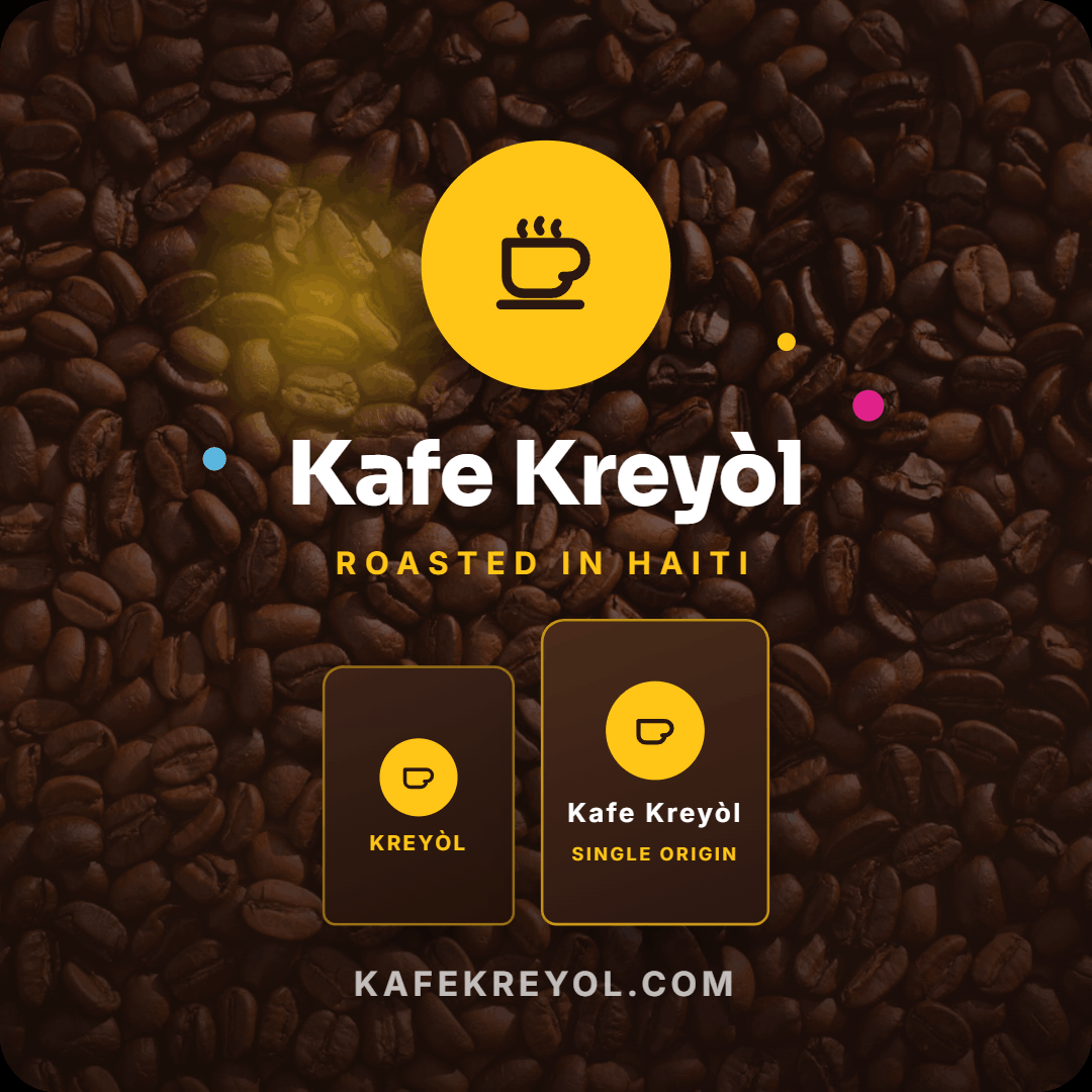 Example ad — Kafe Kreyòl